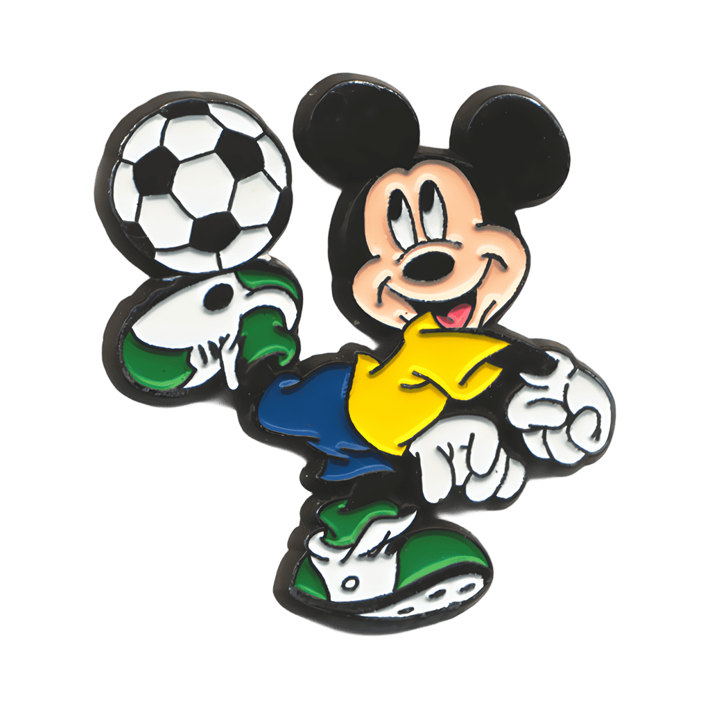 Mickey Playing Soccer Disney pin
