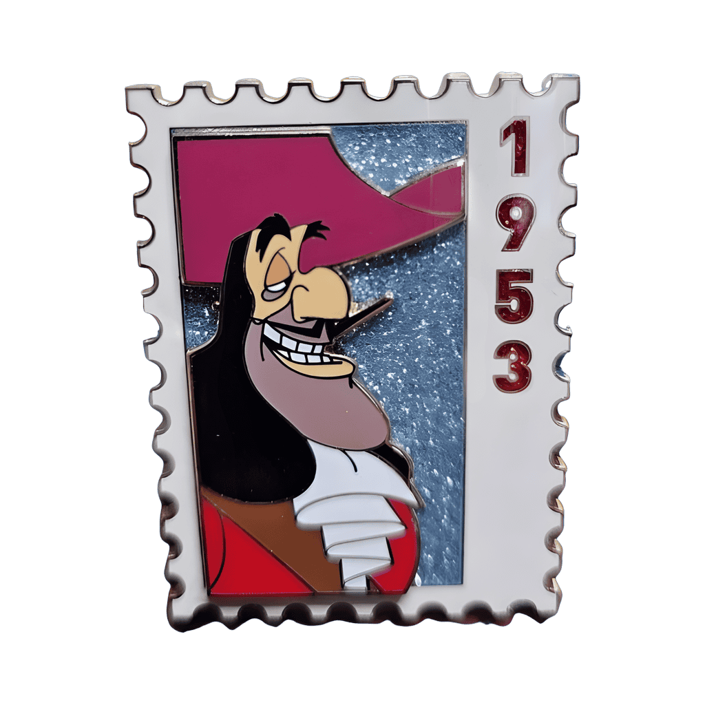 Captain Hook Disney pin