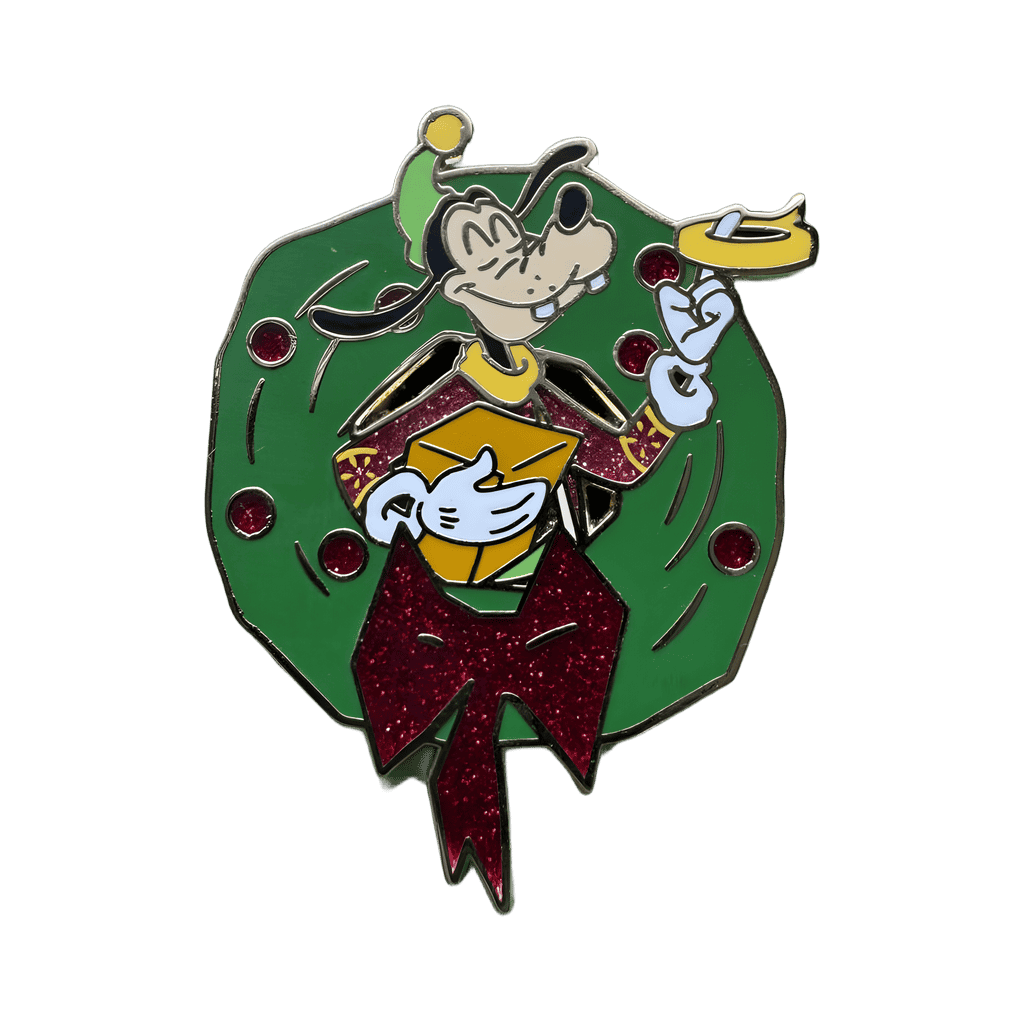 Goofy in a Wreath Mystery Box Disney pin