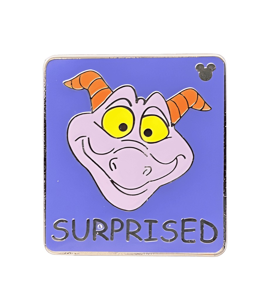 Surprised Disney pin