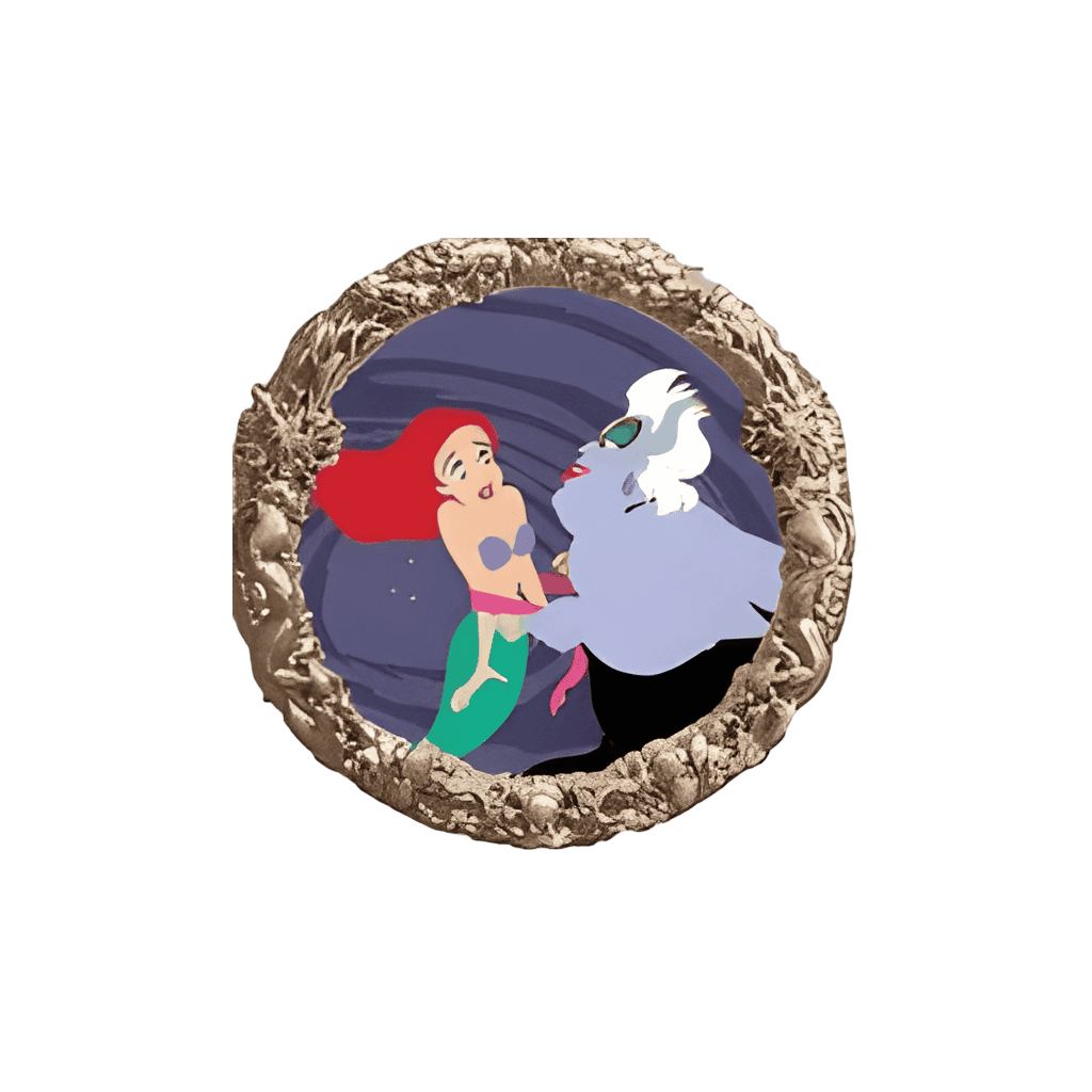 Ariel and Ursula - Three Days Disney pin