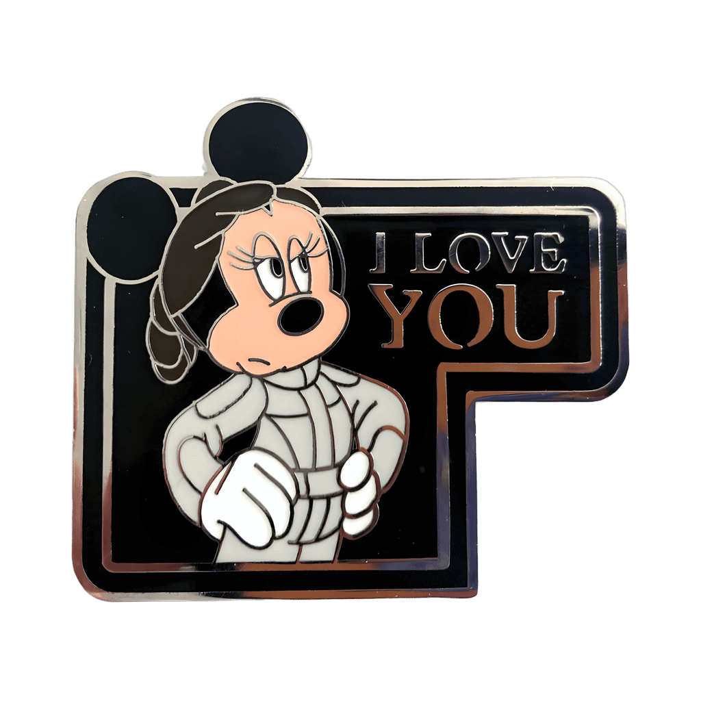 Minnie Mouse as Princess Leia Disney pin