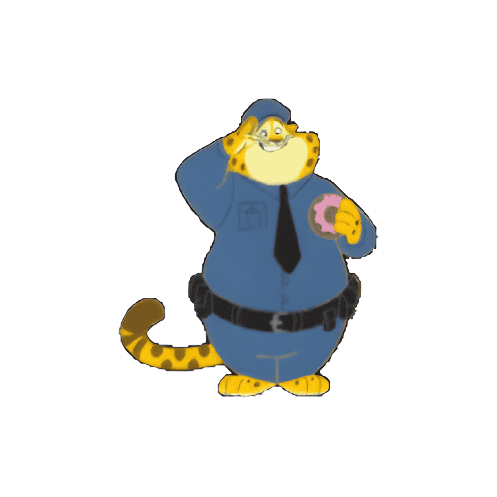 Zootopia Boxed Set - Officer Clawhauser Disney pin
