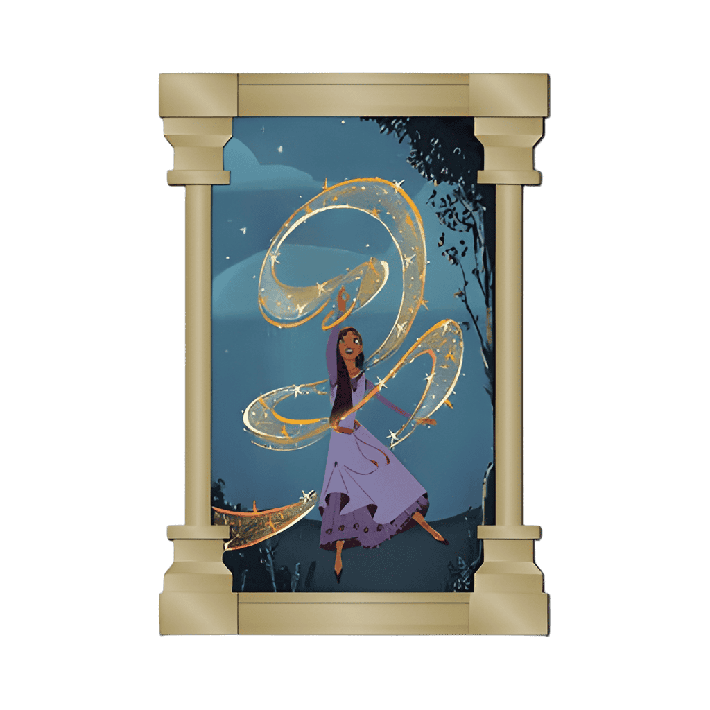 Asha Frame Disney pin
