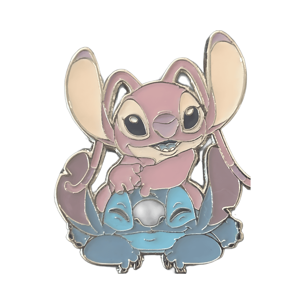 Stitch & Angel Squish Disney pin