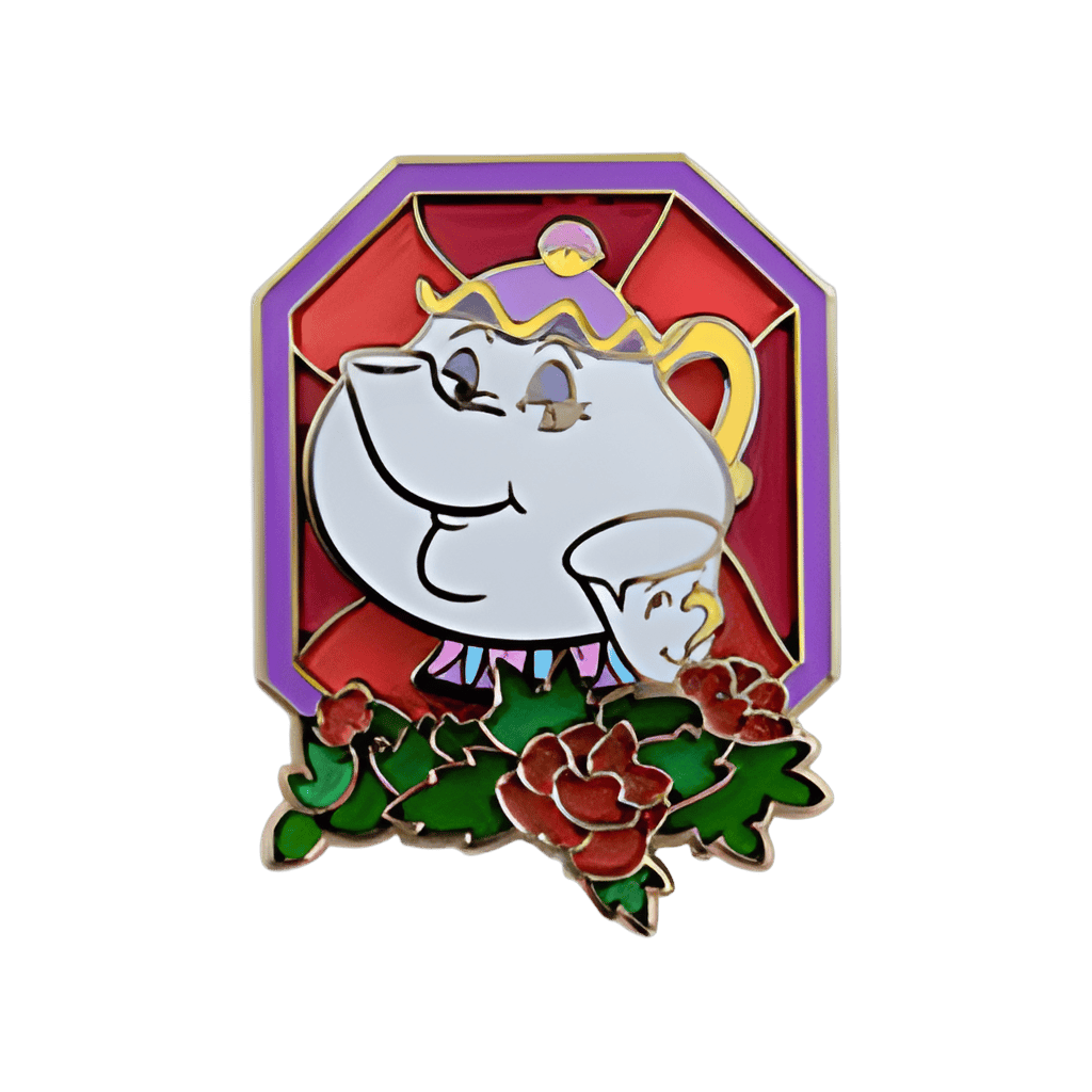 Mrs. Potts and Chip Disney pin