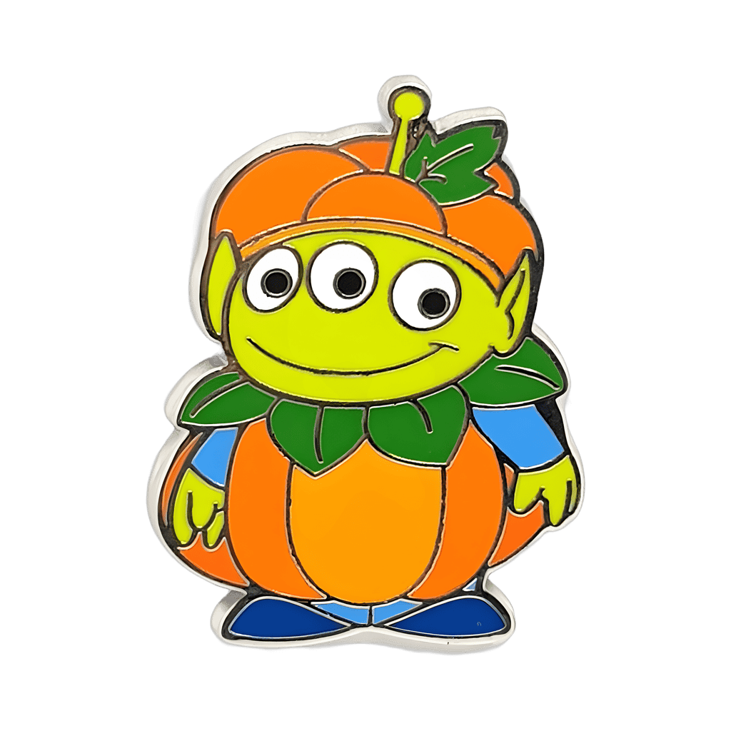 Little Green Man as Pumpkin Disney pin