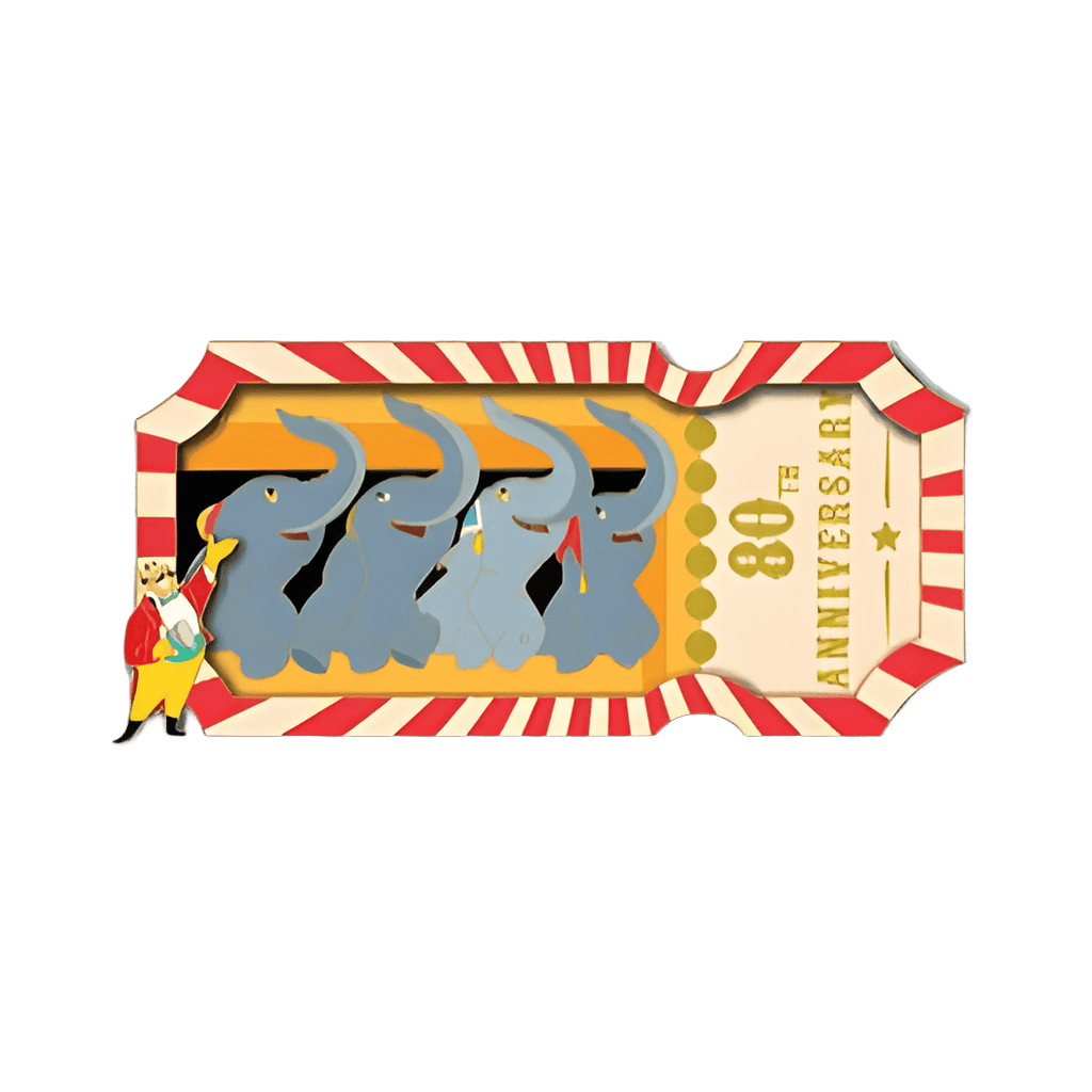 Ticket Disney pin
