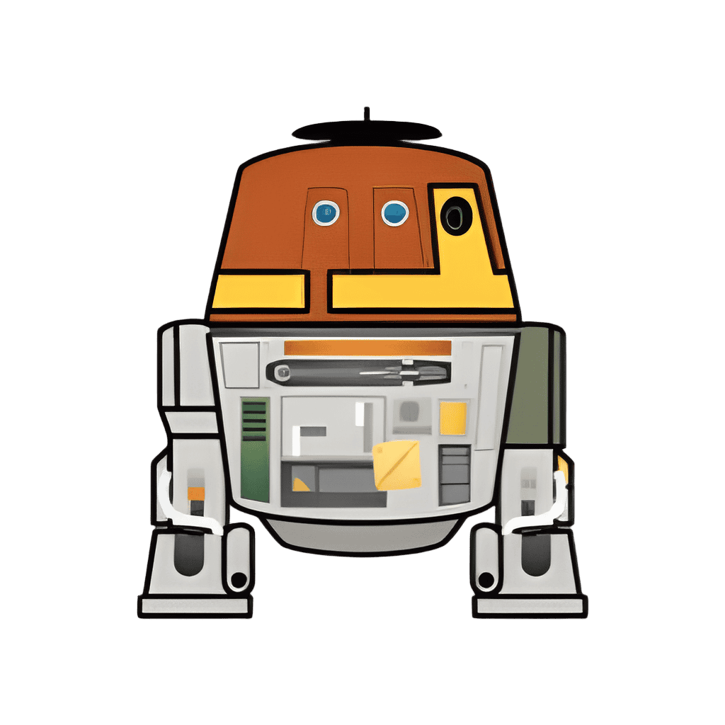 Ahsoka Set — Chopper Disney pin