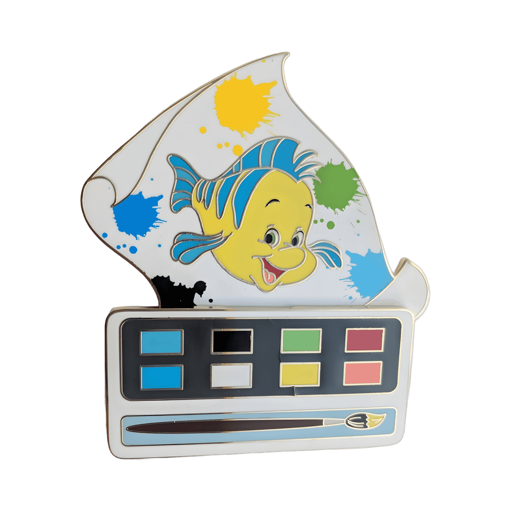 Flounder Disney pin
