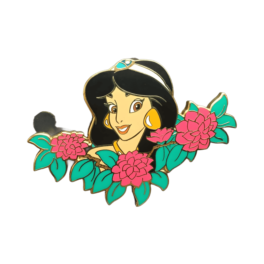 Jasmine Among Flowers Disney pin