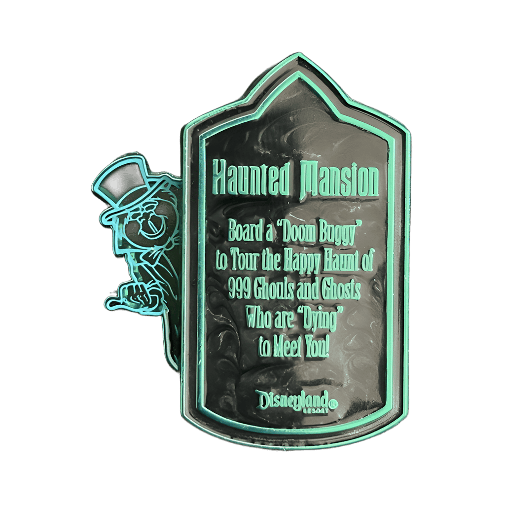The Haunted Mansion Attraction Description Disney pin