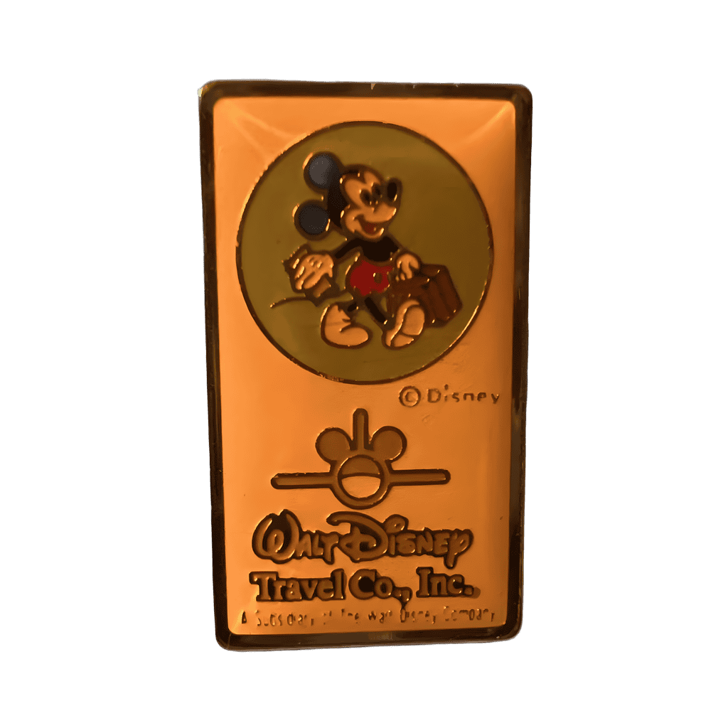 Mickey Mouse with Suitcase Disney pin