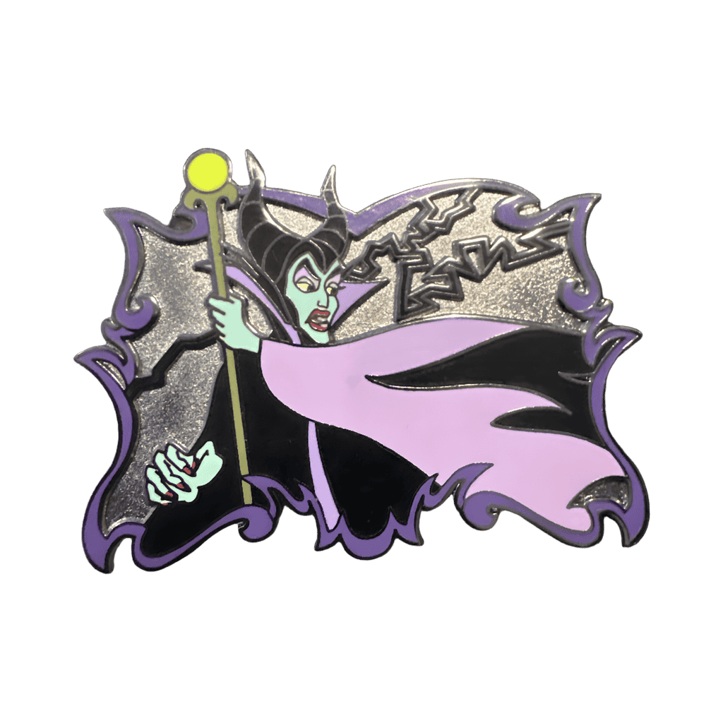 Maleficent with Lightning Disney pin