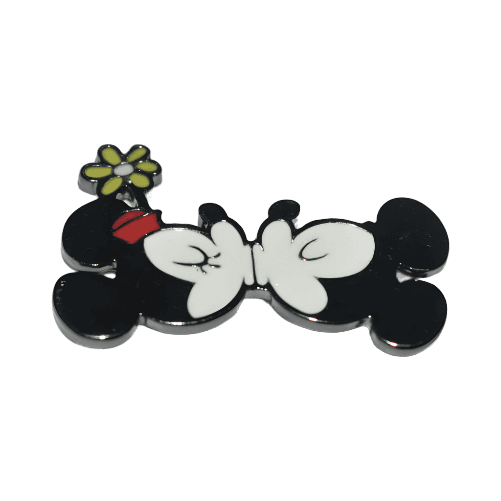 Minnie & Mickey Mouse Kissing Disney pin