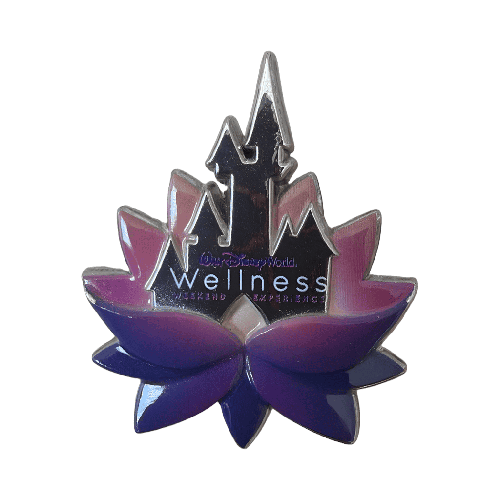 Wellness Weekend experience Disney pin