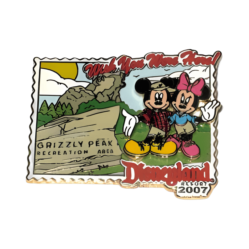 Mickey and Minnie at Grizzly Peak Disney pin