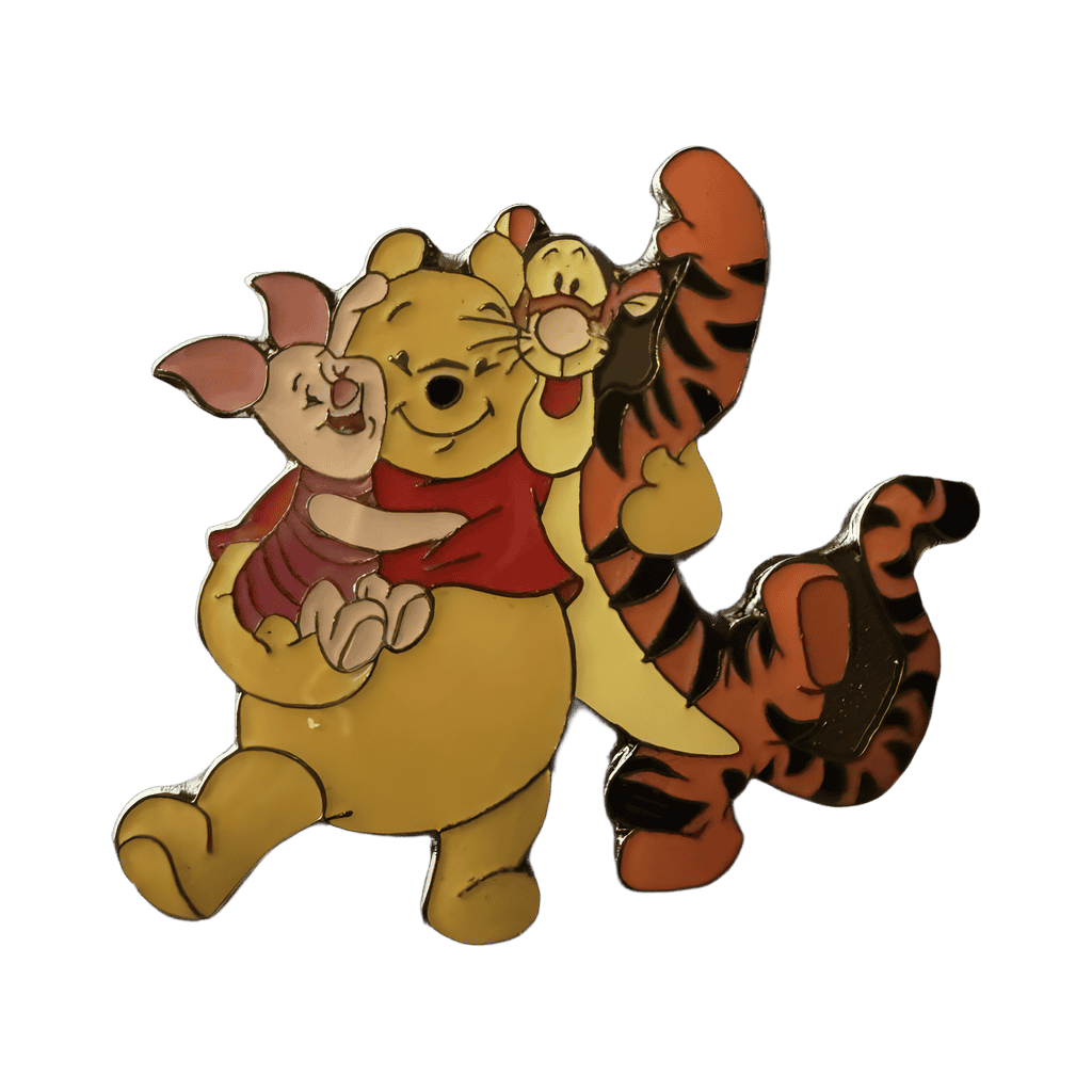 Pooh, Piglet &Tigger Group Hug Disney pin