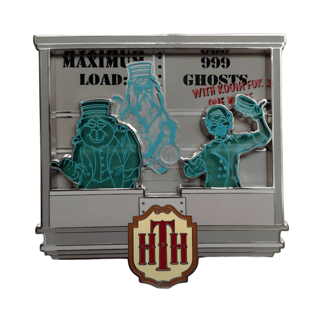 Tower of Hitchhiking Ghosts Disney pin