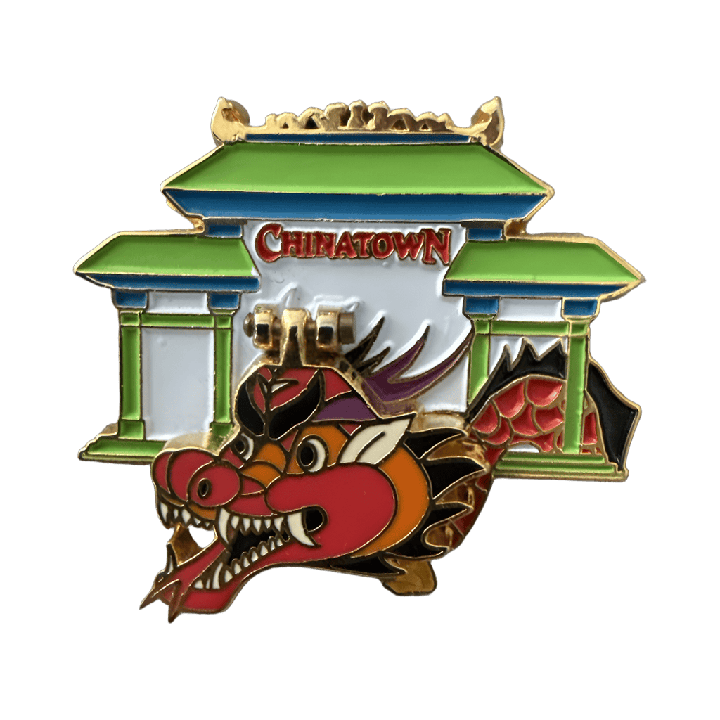Chinatown Dragon Donald Disney pin