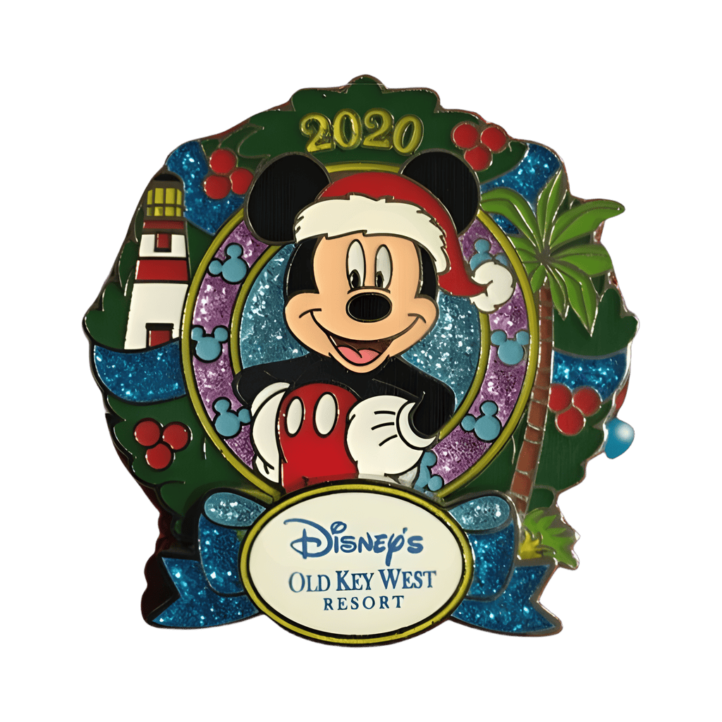 Old Key West Resort - Mickey Mouse Wreath Disney pin