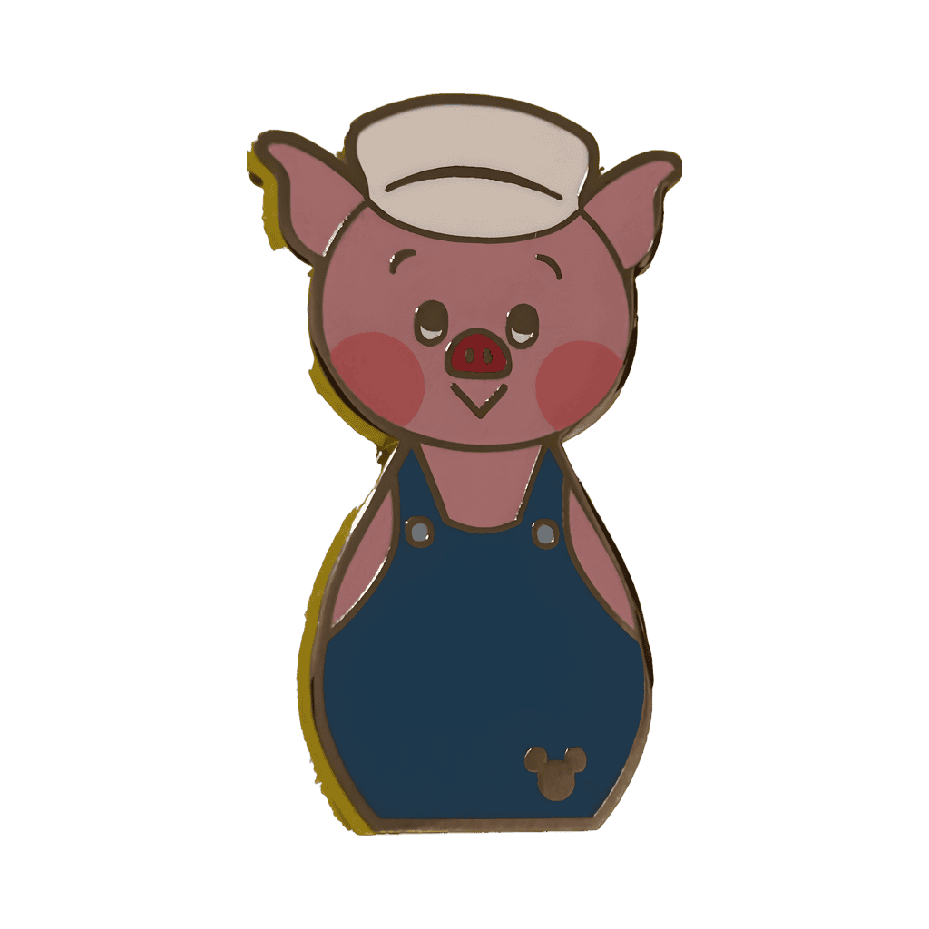 Practical Pig Disney pin