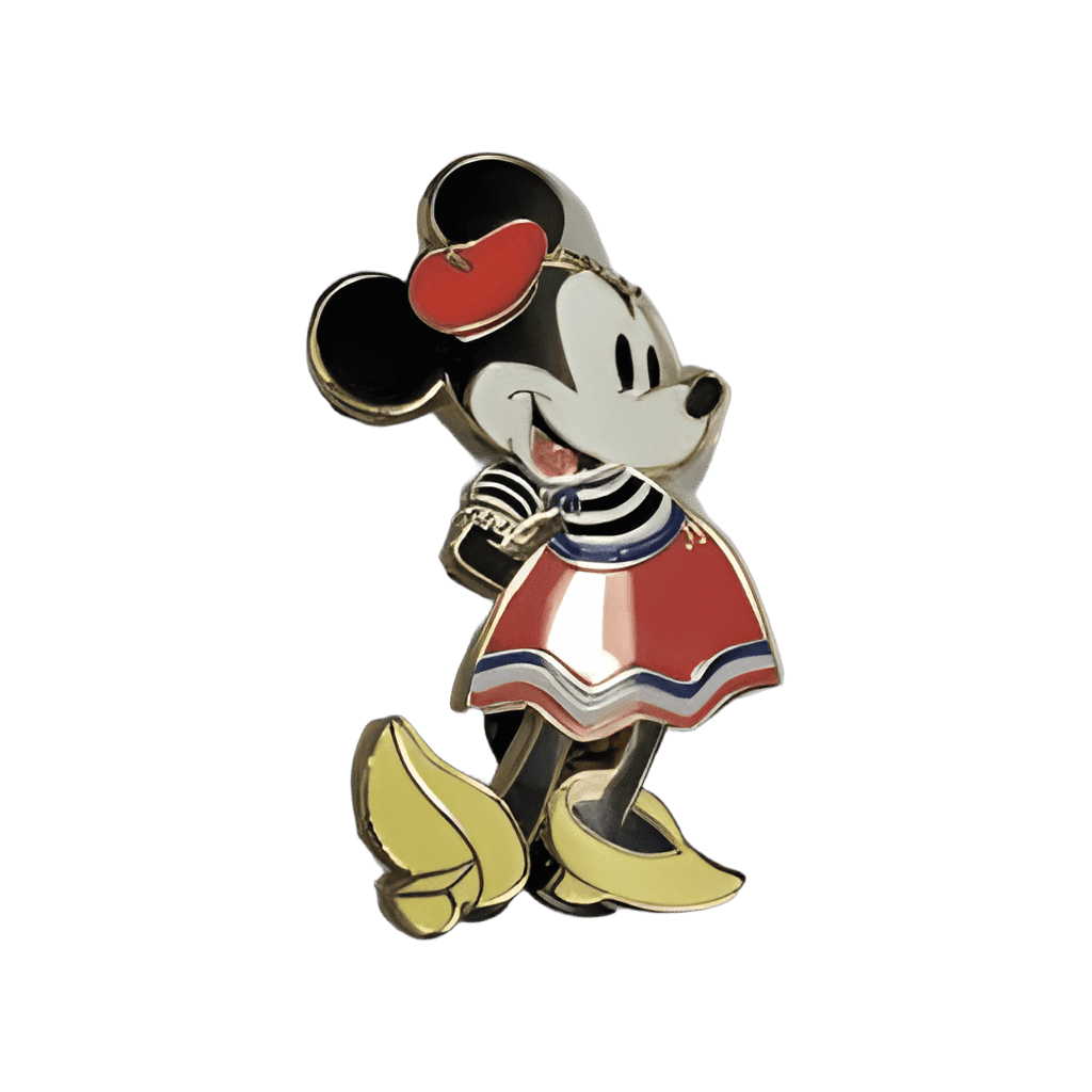 French Minnie Disney pin