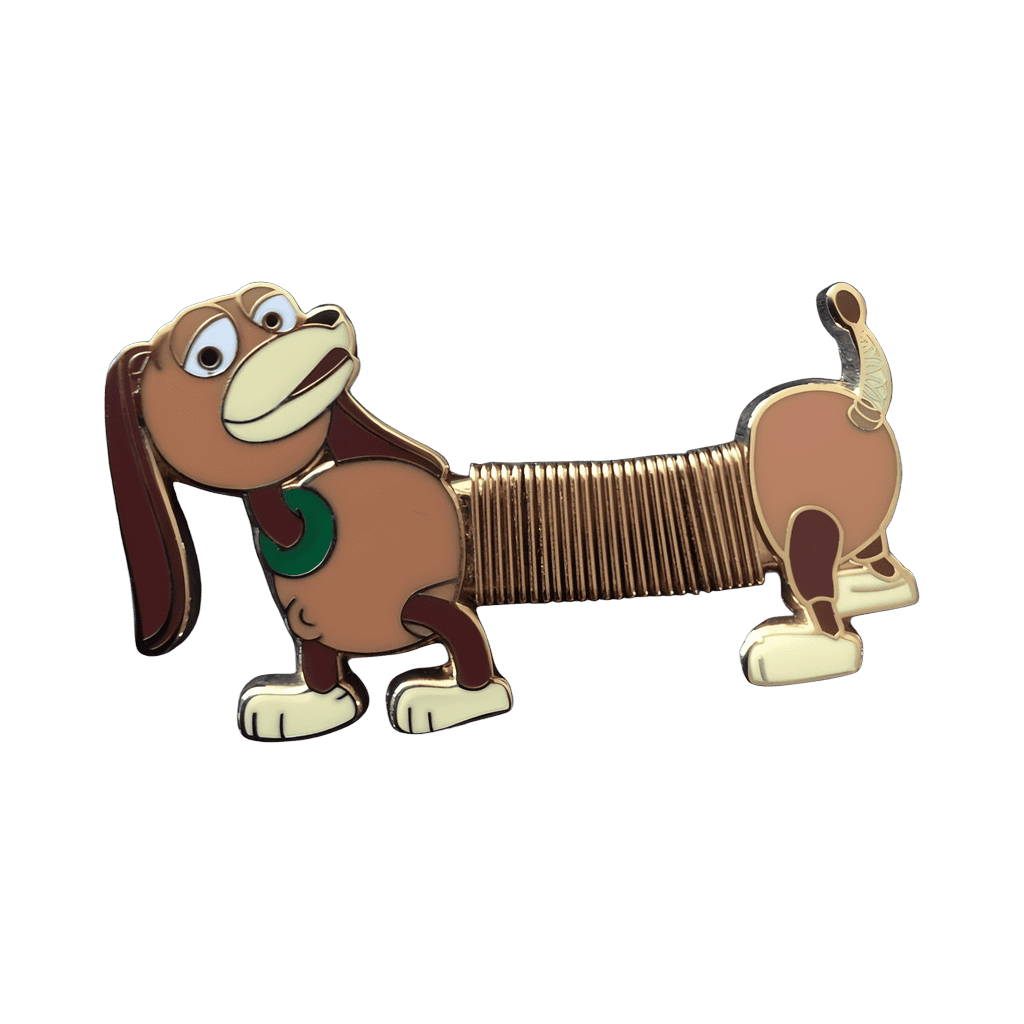 Slinky (Spring) Looking Forward Disney pin