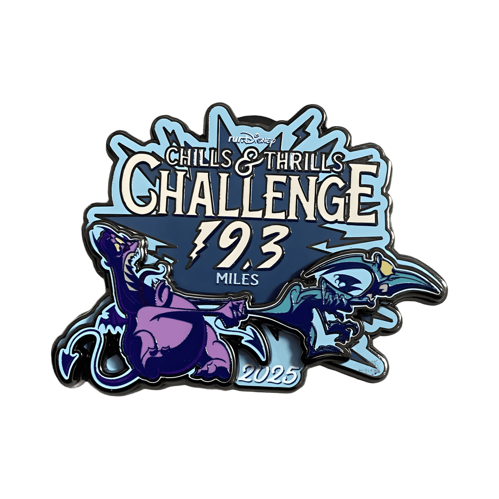 Chills & Thrills Challenge - Logo - Pain & Panic Disney pin