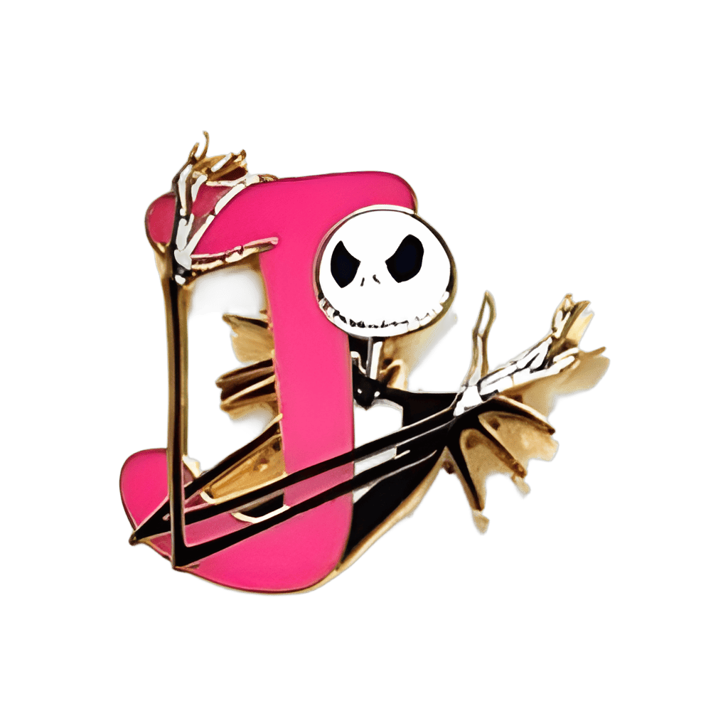 J is for Jack Skellington Disney pin