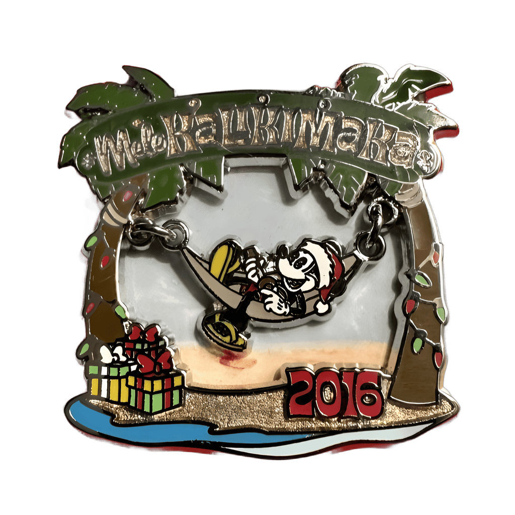2016 Mickey Mouse in hammock Disney pin