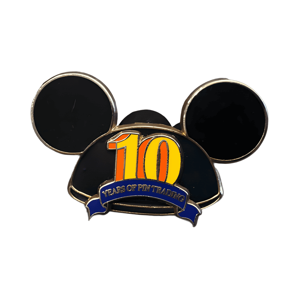 Mickey Ears Hat and banner Disney pin