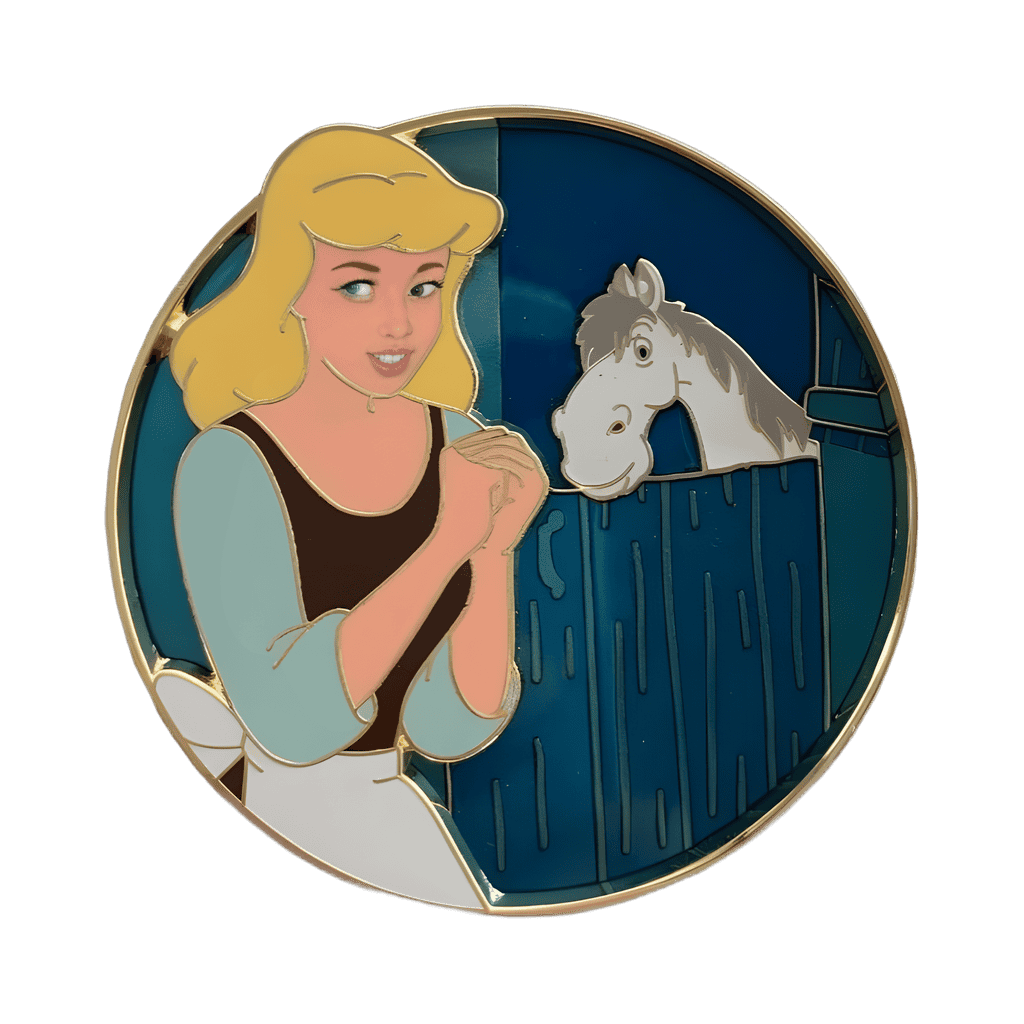 Cinderella in Rags, with Major Disney pin