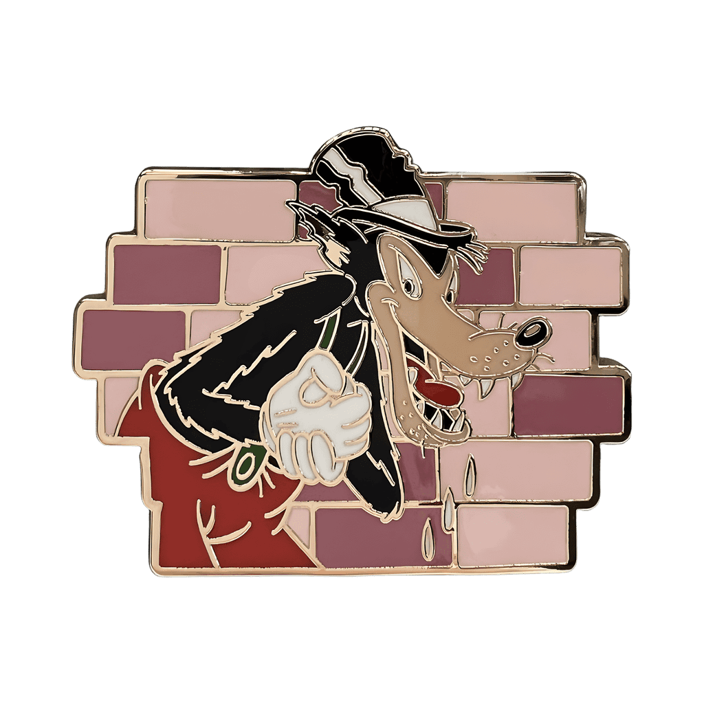 Three Little Pigs - 90th Anniversary - The Big Bad Wolf Disney pin