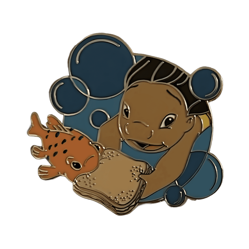 Under the Sea - Lilo and Pudge Disney pin