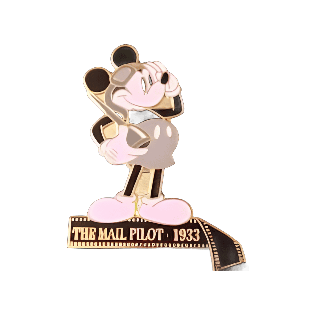 1933 - The Mail Pilot Disney pin