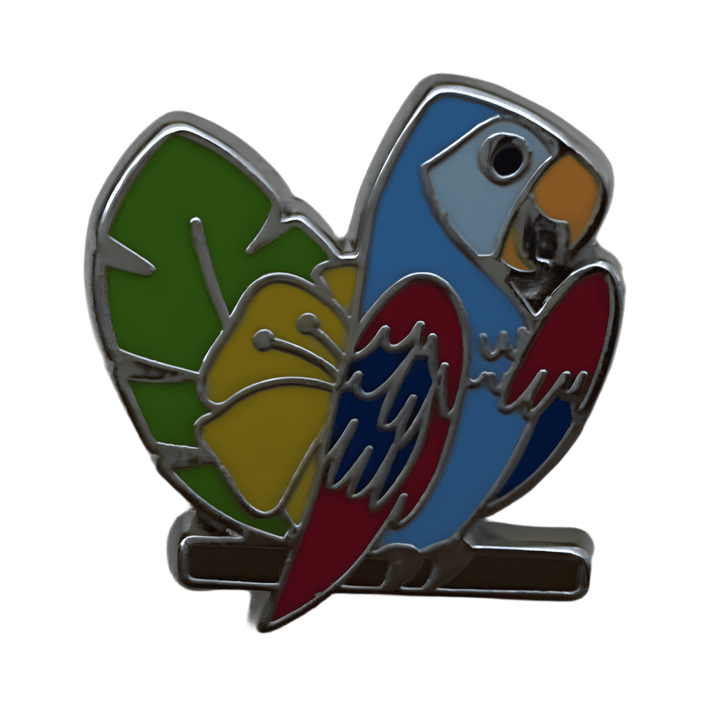 Enchanted Tiki Room Parrot Disney pin