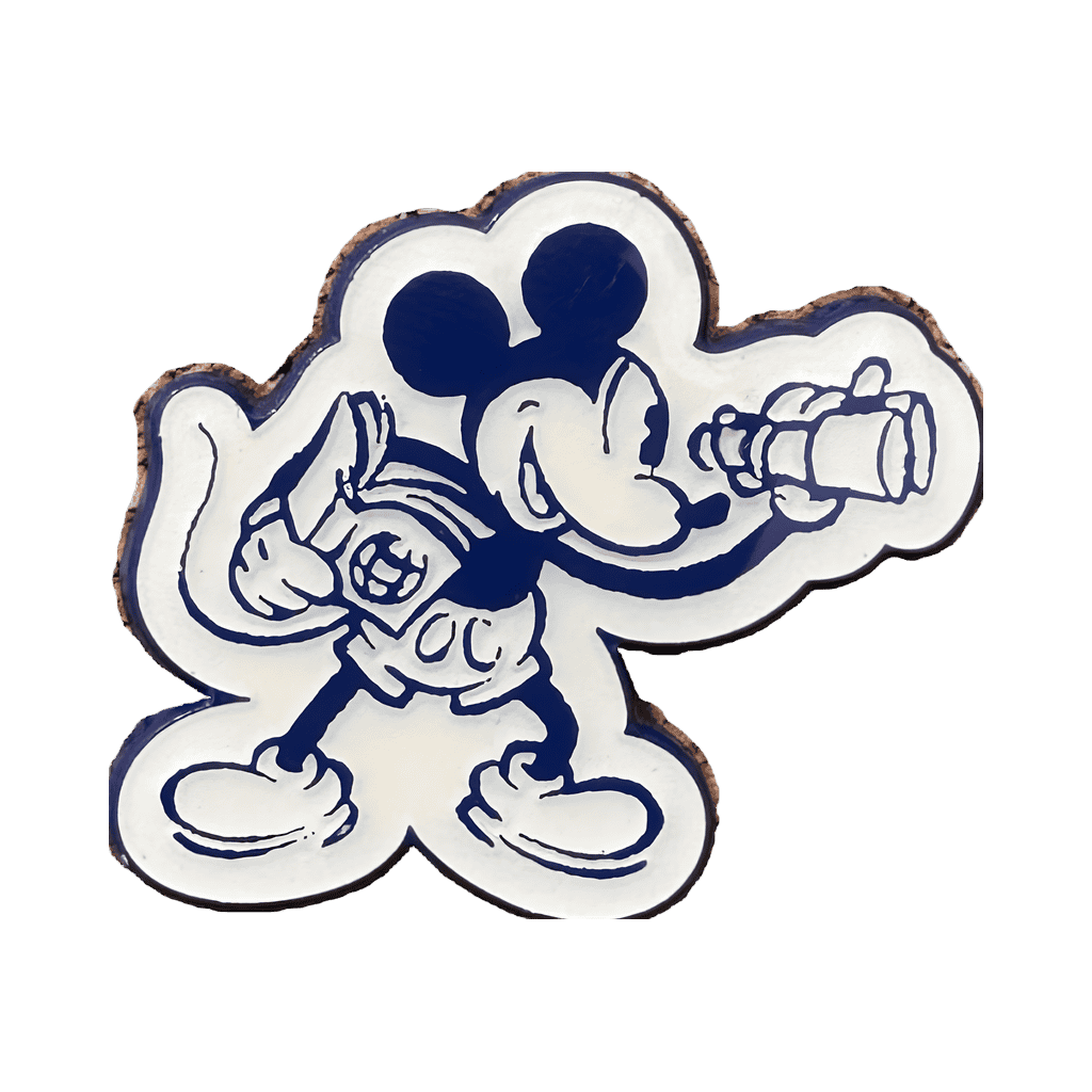 Mickey with Binoculars and Book Disney pin