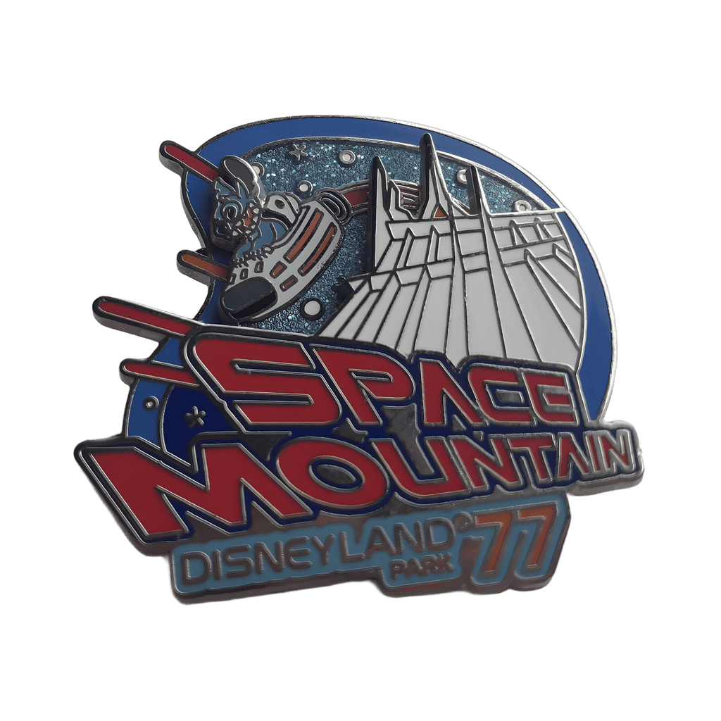 Space Mountain Rocket Spinner Disney pin