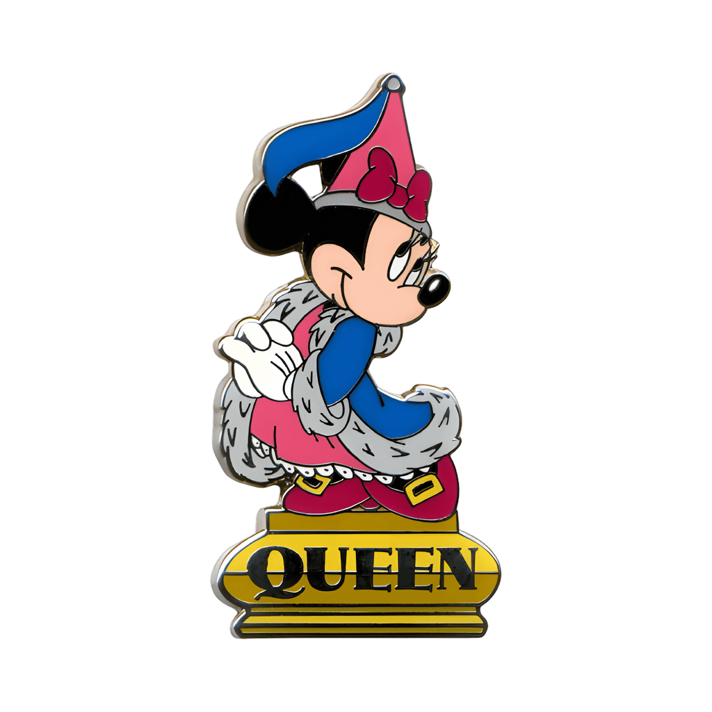 Minnie Mouse - Gold Queen Disney pin
