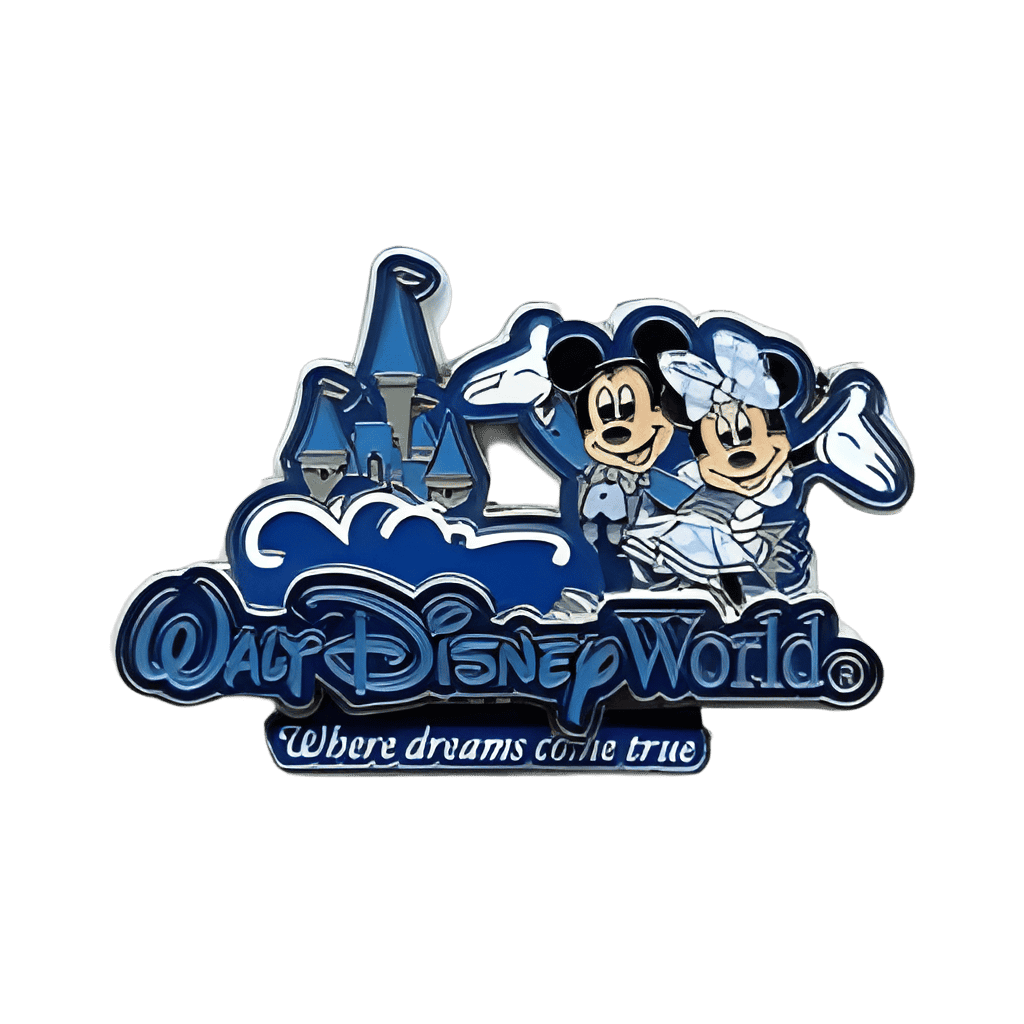Mickey and Minnie Mouse Disney pin