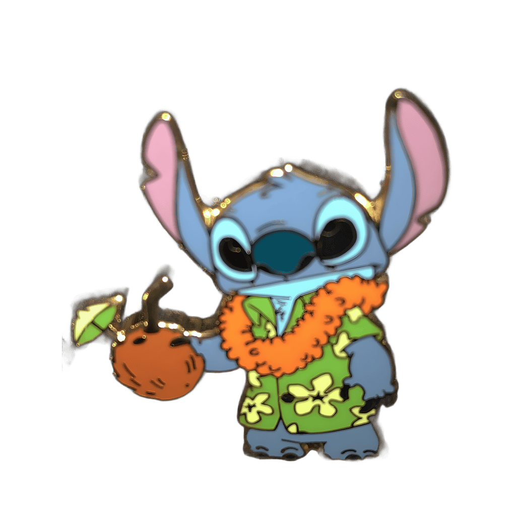 Small Tourist Stitch Disney pin