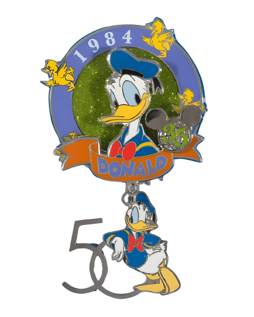 1984 - Donald Duck's 50th Celebration Disney pin