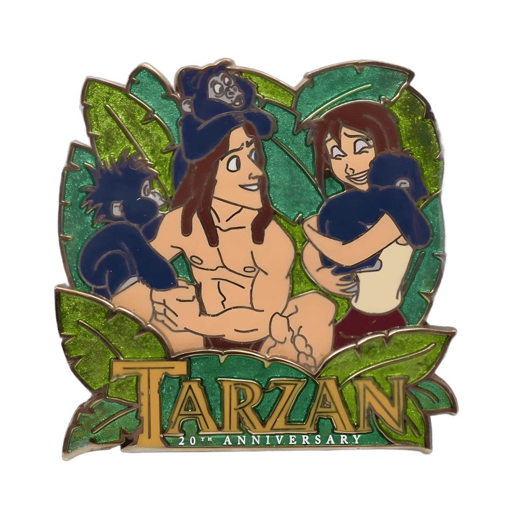 Tarzan and Jane Disney pin