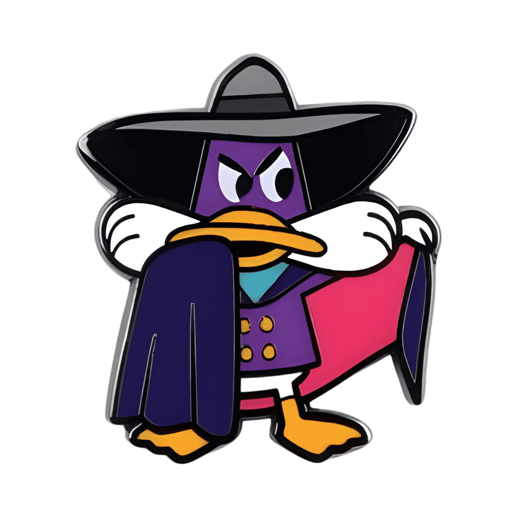 Darkwing with Cape Disney pin