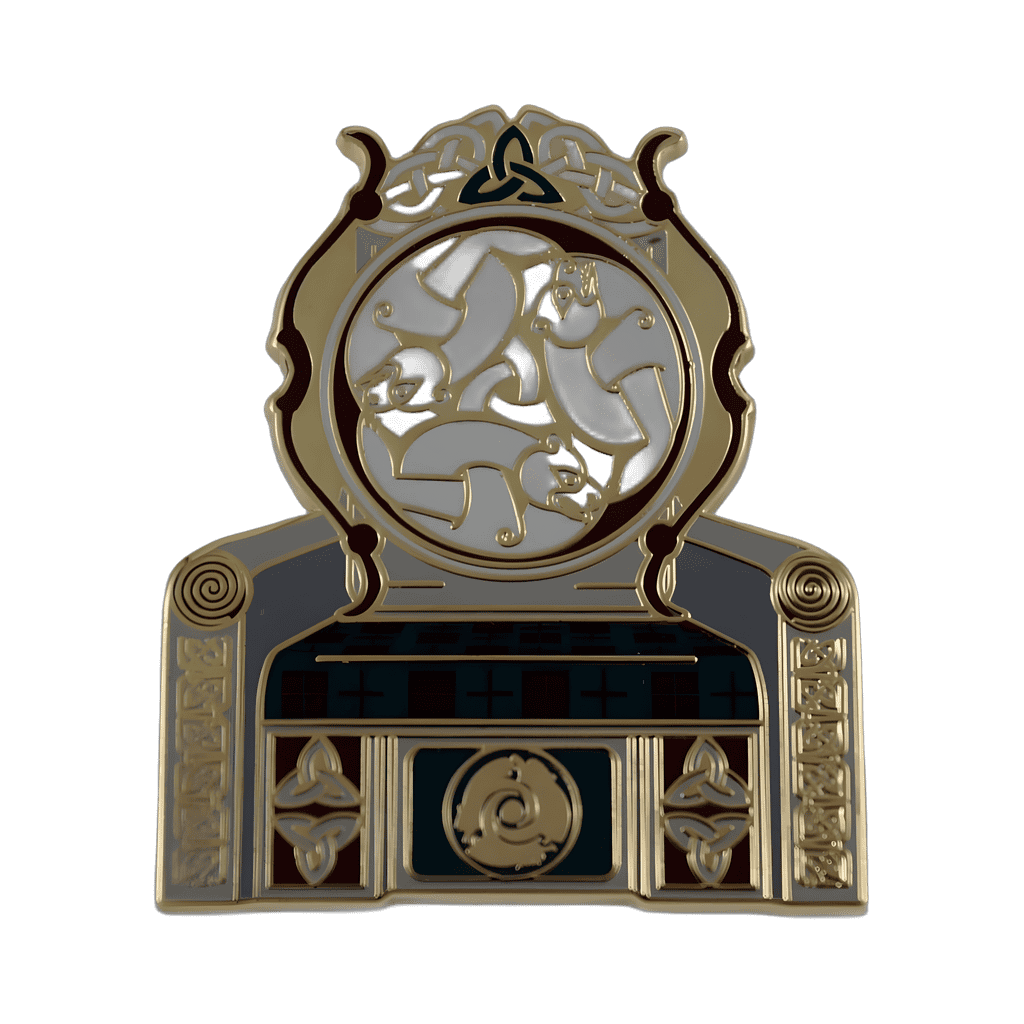 Merida Throne Disney pin