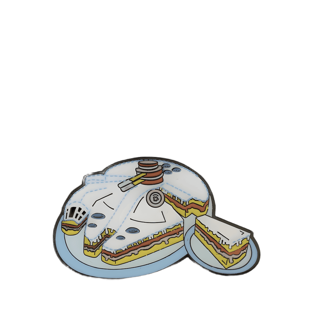 Millennium Falcon Cake Disney pin