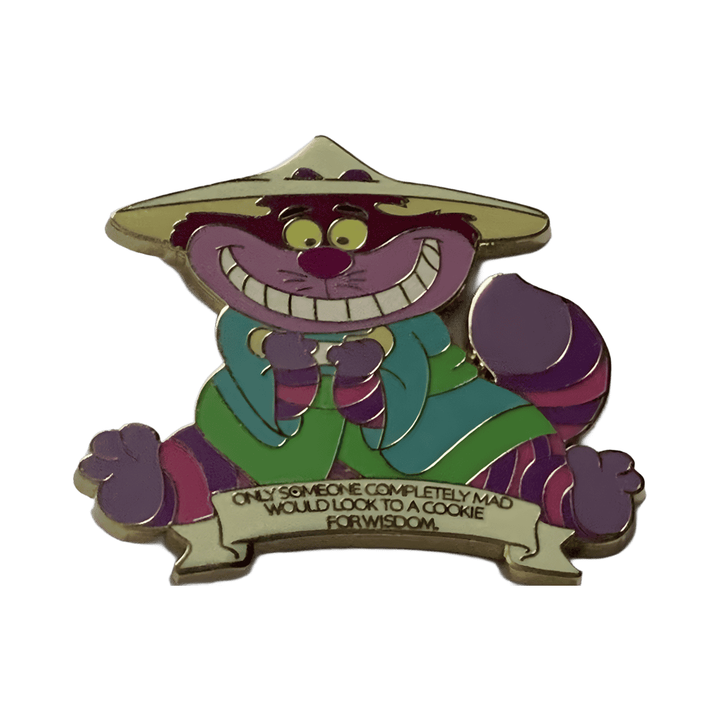 Cheshire Cat Disney pin