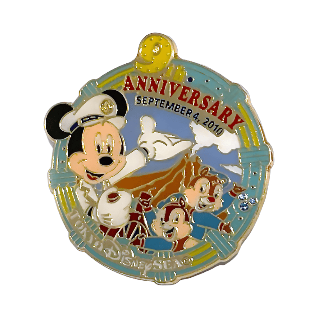9th Anniversary Disney pin