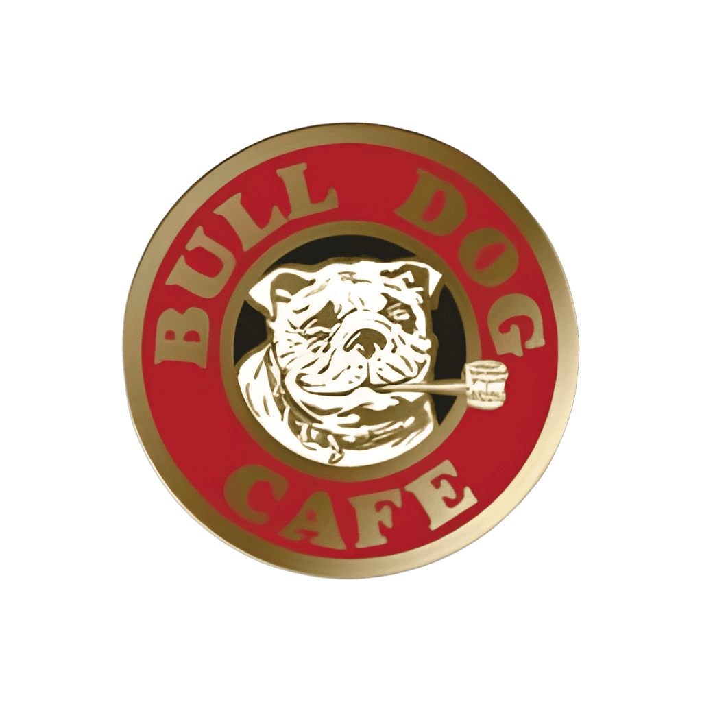 The Bulldog Cafe Logo Disney pin